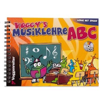 Einfach erklärt - Musiklehre Musikbuch ab 6 Jahre mit CD