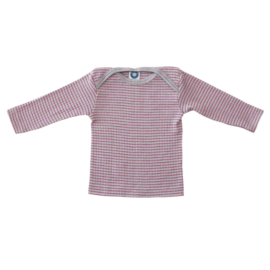 Atmungsaktives Wolle Seide Baumwolle Shirt