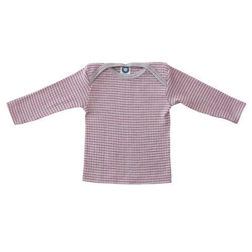 Atmungsaktives Wolle Seide Baumwolle Shirt