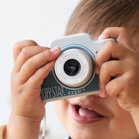 Digitalkamera Expert ab 3 Jahren mit Selfiekamera blau