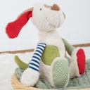 Vorschaubild Stofftier Hund Patchwork 30 cm