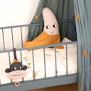 Vorschaubild Baldachin für Kinder – Babybett Himmel - graugrün