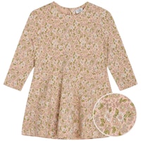 Leichtes Blumen Kleid Reißverschluss