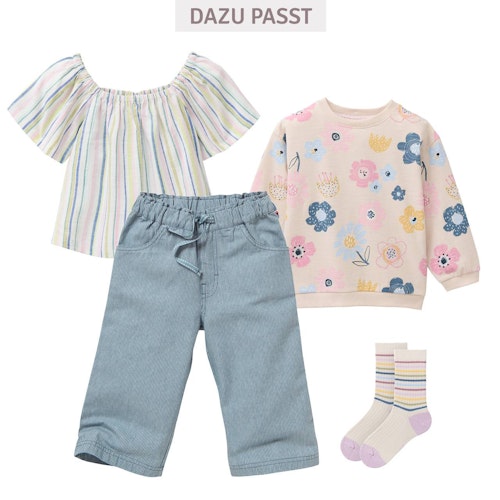 Gewebte kurzarm Bluse
