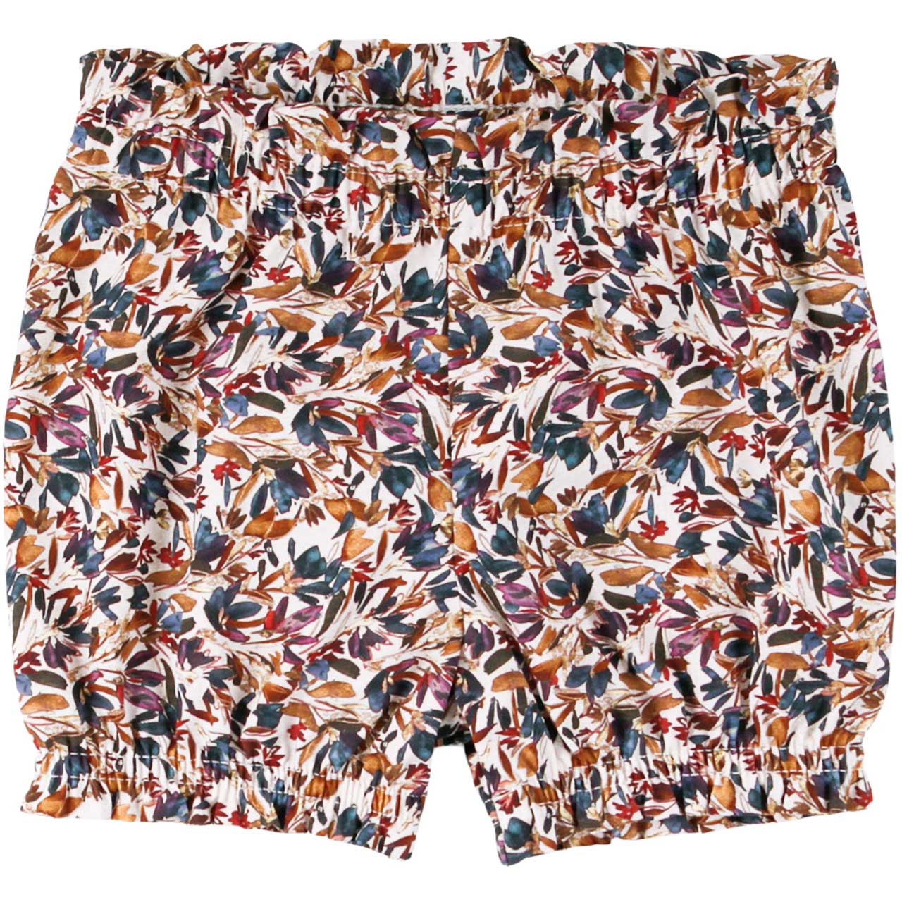 Leichte Mädchen Pumphose mit bunten Blüten