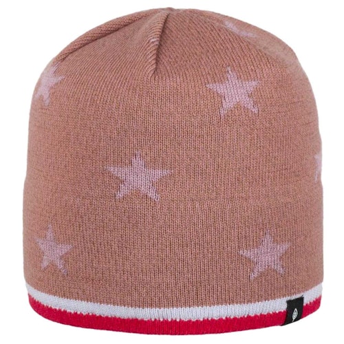 Wolle Seide Beanie Sterne