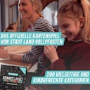 Vorschaubild Stadt Land Vollpfosten- Das Kartenspiel- Junior Edition ab 8