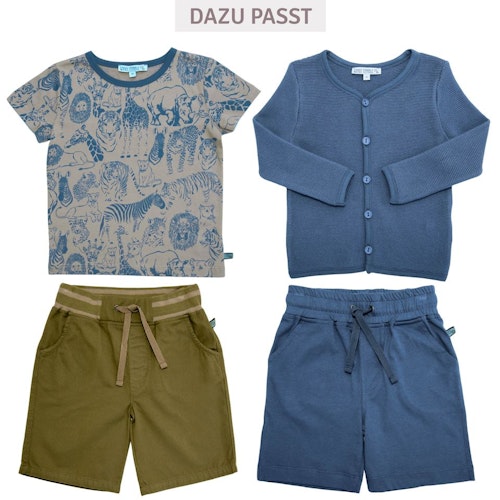 Tiger Alloverdruck Shirt kurzarm