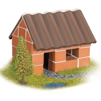 Steinbaukasten Starter Set Kleines Einfamilienhaus Steinbaukasten Starter Set Kleines Einfamilienhaus