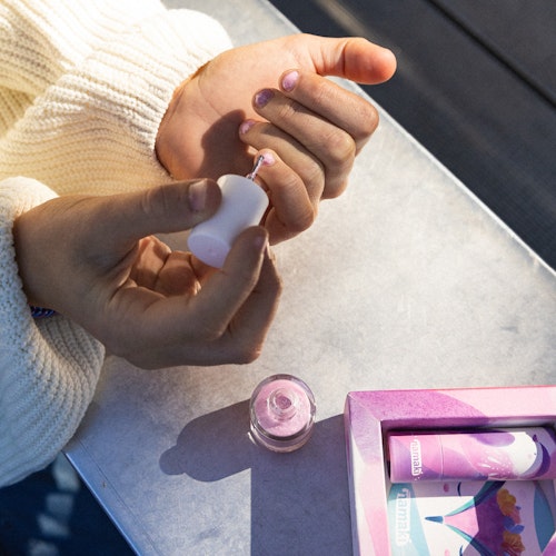 Kinderkosmetik 3er-Set Nachtigall rosa