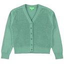 Vorschaubild Strickjacke Ripp-Bündchen