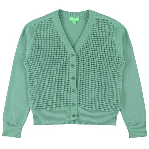 Strickjacke Ripp-Bündchen