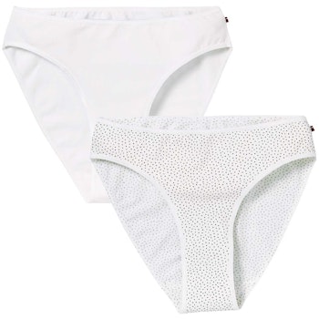 Doppelpack Damenslips weiß mix
