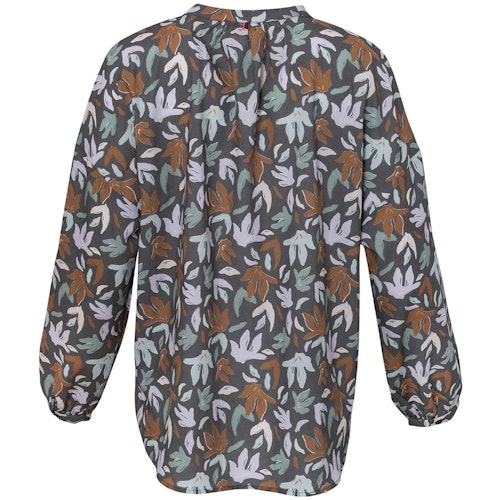 Lockere Damen Bluse Blumen