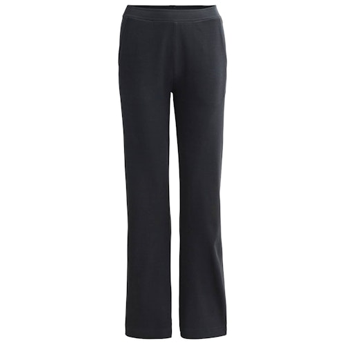Damen Interlock-Hose Slim fit schwarz