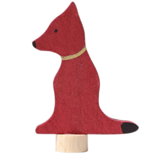 Grimms Stecker Hund braun