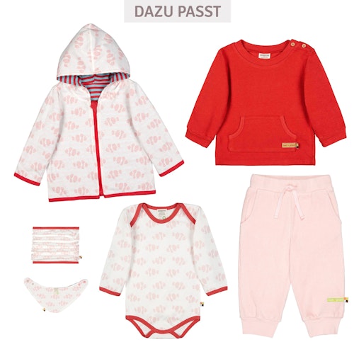 Wendejacke Kapuze Ringel