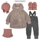 Vorschaubild Loopschal Wolle Fleece