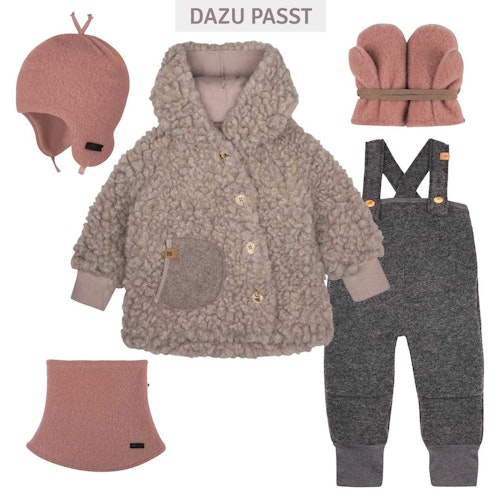 Loopschal Wolle Fleece