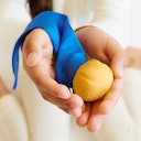 Vorschaubild Kleiner Schweifball aus Seide Sternschnuppe