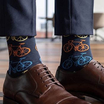 Socken Fahrräder schwarz