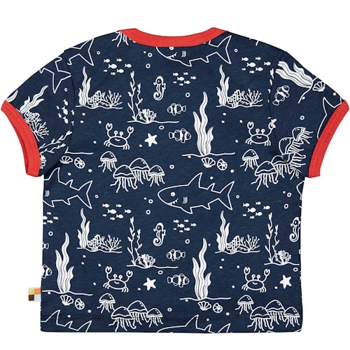 Leichtes Kurzarm Shirt Meereswelt