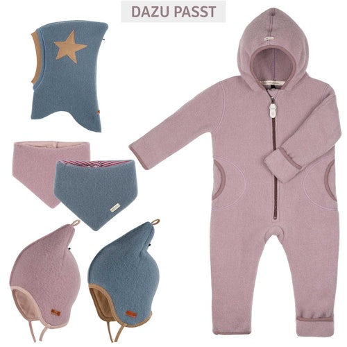 Fleece Mütze doppellagig