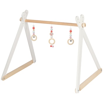 Greif- und Spieltrainer mit Vogel-Motiv
