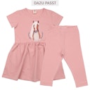 Vorschaubild Lockeres Kleid kurzarm Einhorn