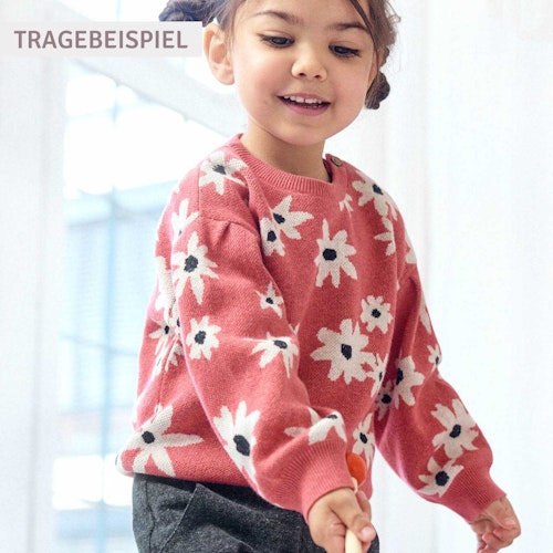 Gemusterter Strickpullover