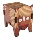 Vorschaubild Stiftehalter Pferd – Holz Stiftebox mit Stecksystem