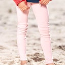 Vorschaubild Leichte Ripp Leggings uni
