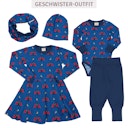 Vorschaubild Langarm Flatterkleid