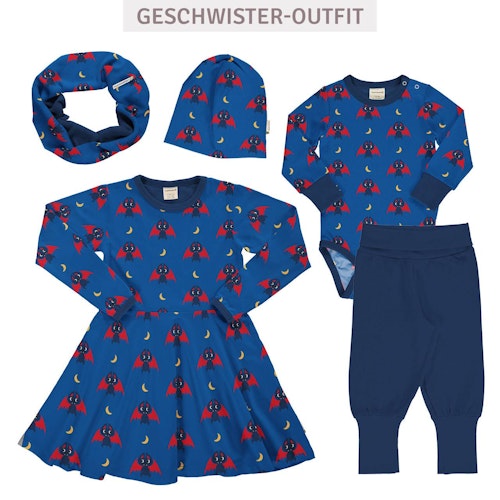 Langarm Flatterkleid