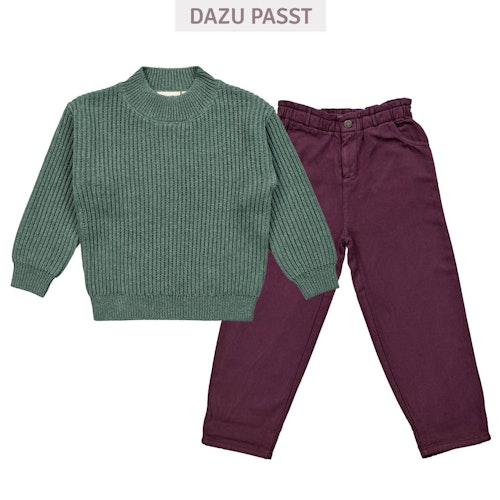 Twill Herbsthose gefüttert Outdoor