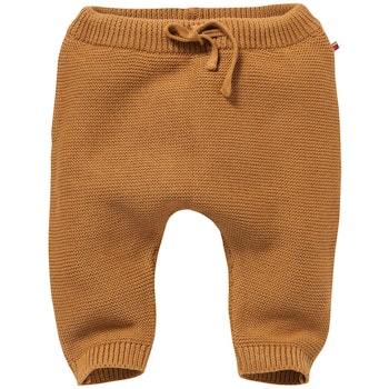Strukturierte Strickhose rosa