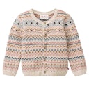 Vorschaubild Warme Strickjacke mit Norwegermuster