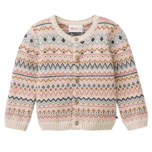 Warme Strickjacke mit Norwegermuster Warme Strickjacke mit Norwegermuster