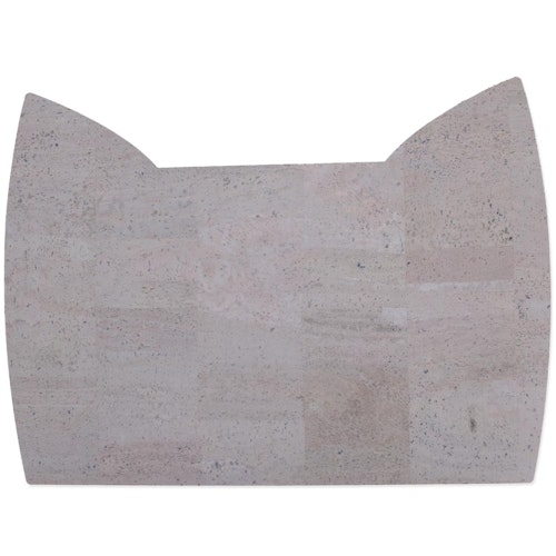 Kinder Tischset aus Kork Katze beton 52 x 36 cm