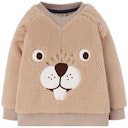 Vorschaubild Weicher Fleece Pullover Bibergesicht