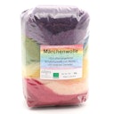 Vorschaubild Märchenwolle zum Trockenfilzen, 12 Farben sortiert  50 g