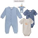 Vorschaubild Strampler People Wear Organic langarm Motiv