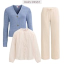 Vorschaubild Kurze Damen Strickjacke