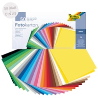 Recycelter Fotokarton bunt DIN A5 50 Blatt Recycelter Fotokarton bunt DIN A5 50 Blatt