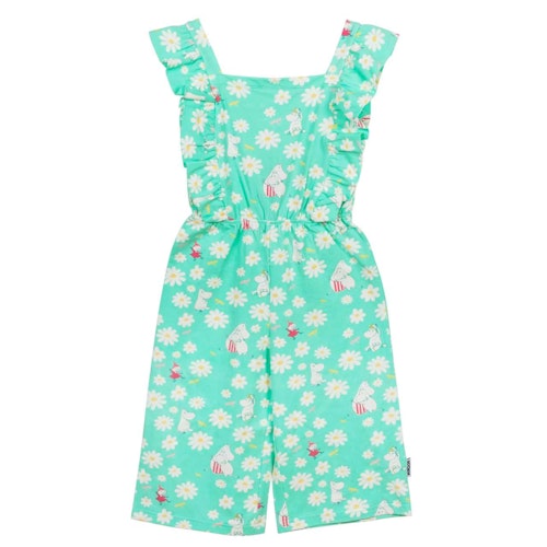 Geblümter Jumpsuit weites Bein