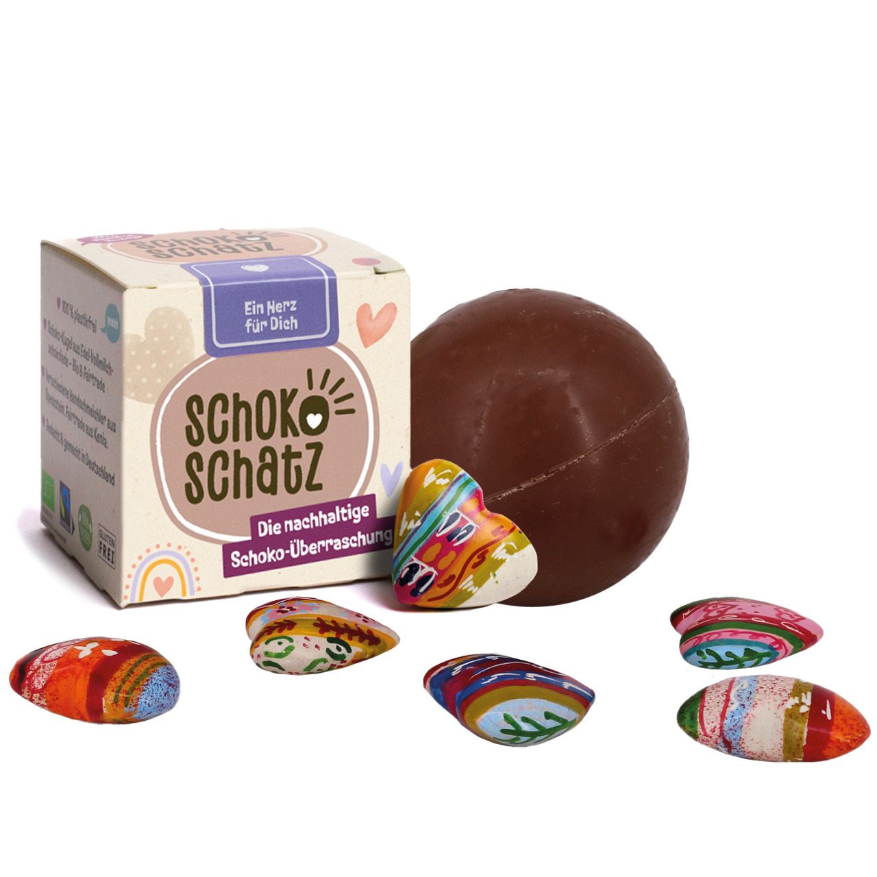 SchokoSchatz Zartbitter-Schokolade – Lieblingsmensch-Edition