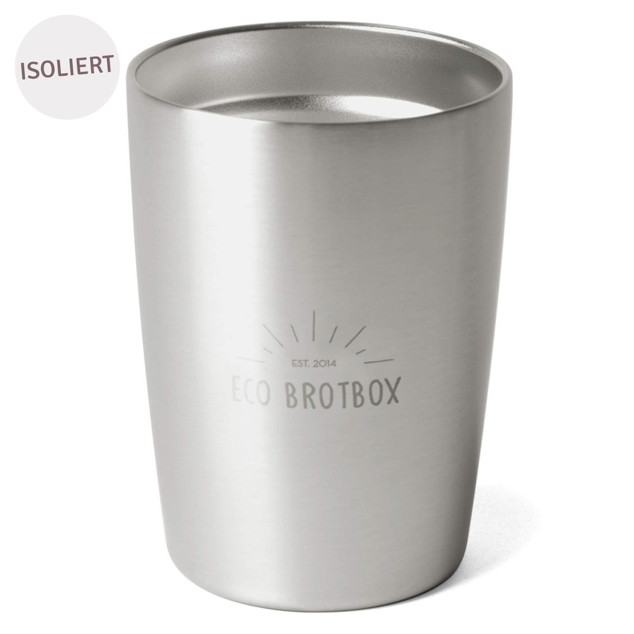 Trinkbecher Edelstahl 350 ml