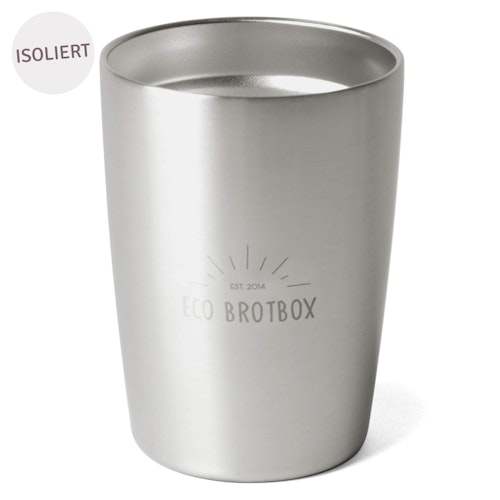 Trinkbecher Edelstahl 350 ml