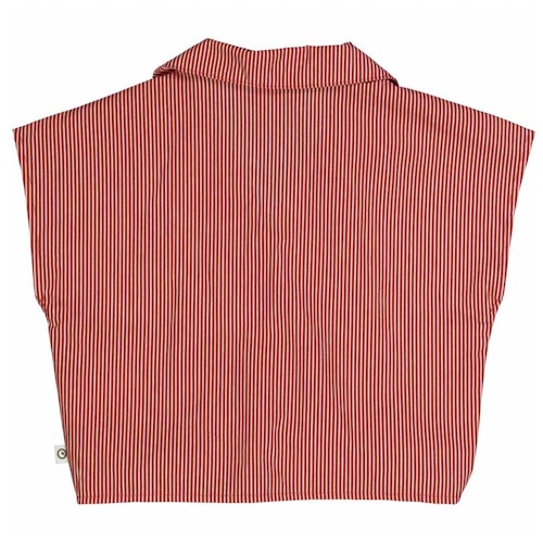 Leichte Popelin Bluse kurzarm