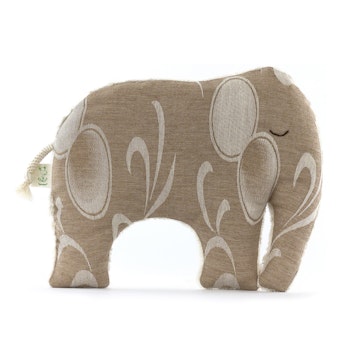 Kuschelkissen 1 Elefant dunkel 19 x 25 x 4,5 cm